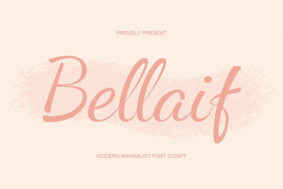Bellaif: A Sweet Handwritten Font for Crafters and Makers