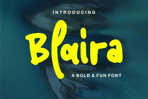 Blaira: A Cute and Natural Handwritten Font for Editorial Charm