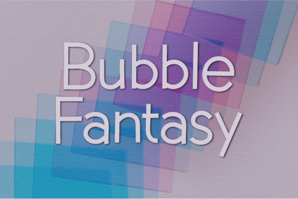 Bubble Fantasy: A Neat Handwritten Font for Crafters and Makers