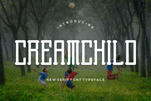 Creamchild: A Cool and Modern Serif Font for Digital Designers