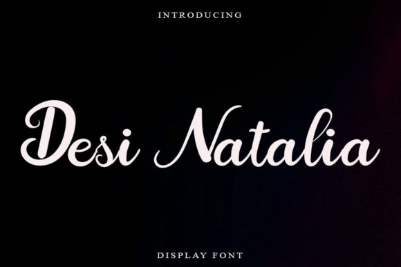 Desi Natalia: A Cute Handwritten Font for Creative Projects
