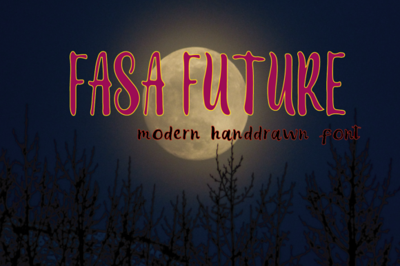Fasa Future: A Modern Handwritten Font for Creative Projects