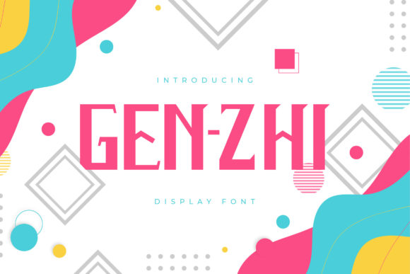 Genzhi: The Cute & Natural Display Font for Campaign Graphics