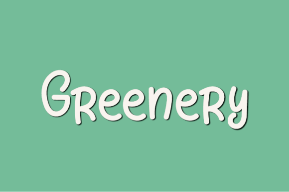 Greenery: A Casual Handwritten Font for Editorial Design and Digital Publishing