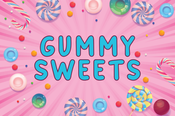 Gummy Sweets: A Handwritten Font for Scroll-Stopping Marketing Visuals