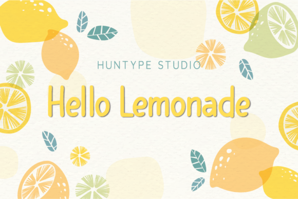 Hello Lemonade: A Handwritten Font That Brings Joy to Brand Design