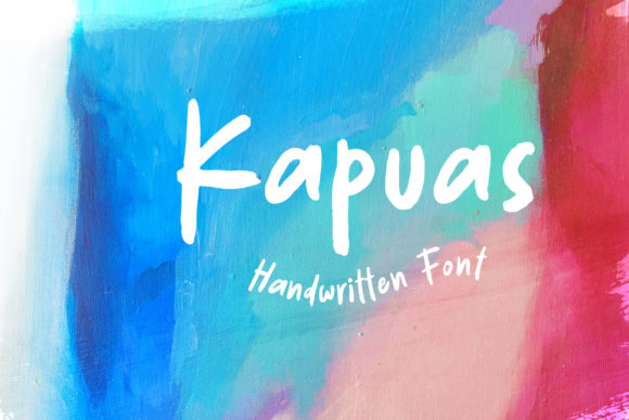 Kapuas: A Fresh Handwritten Font for Cute and Creative Branding