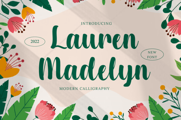 Lauren Madelyn: A Sweet Handwritten Font for Crafters & Small Business Designers
