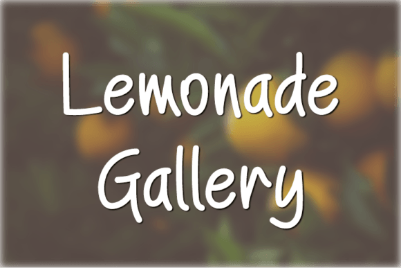 Lemonade Gallery: A Casual Handwritten Font for Web Designers
