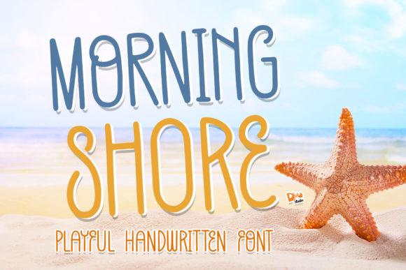 Morning Shore: A Playful Script Handwritten Font for Modern Web Design