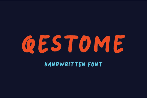 Qestome: A Handwritten Font That Adds Personality to Small Business Branding