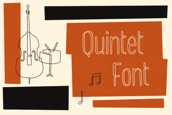 Quintet Font: Stylish Display Typeface for Modern Design Projects