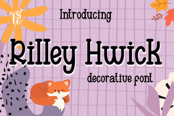 Rilley Hwick: A Handmade Serif Font for Playful Branding and Campaign Design