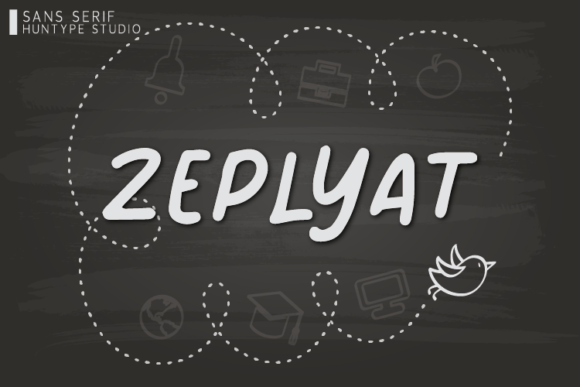 Zeplyat: A Script Handwritten Font for Elegant Editorial Design